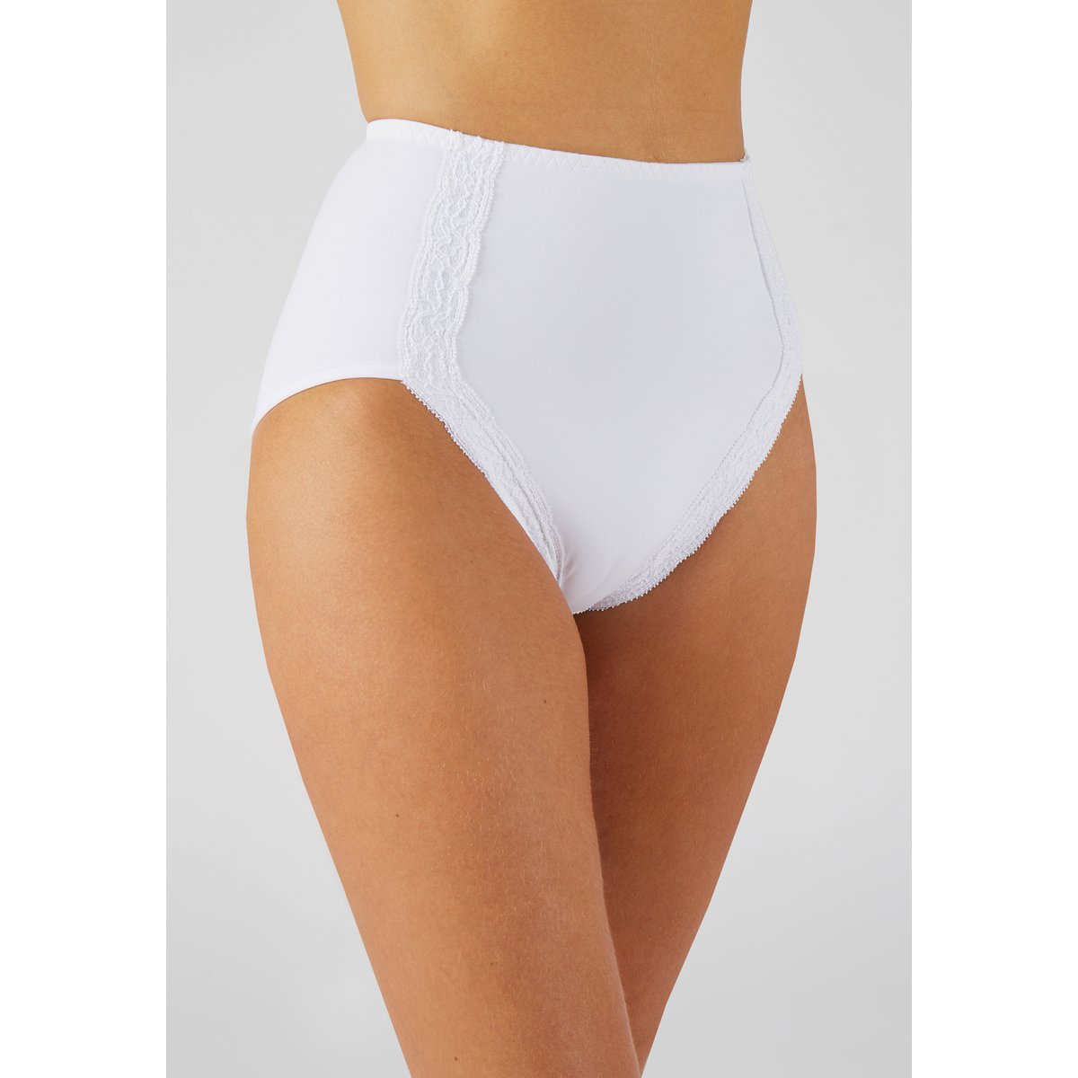 Culotte effet ventre plat Perfect Fit blanc, DAMART