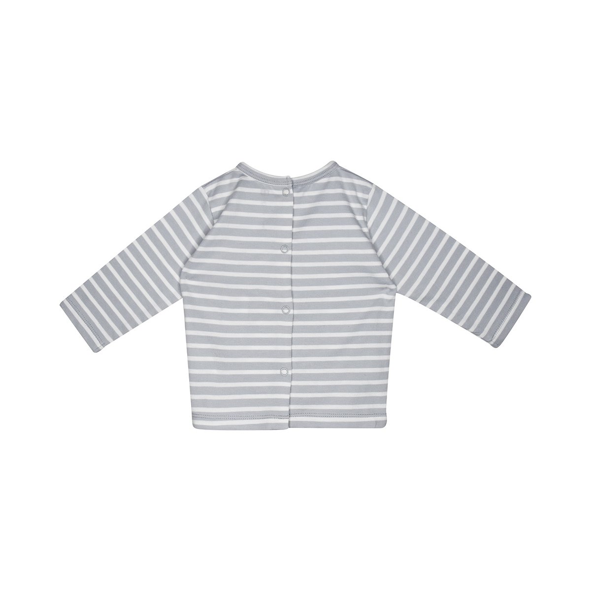 Ensemble tshirt salopette peterson maille long bleu, SUCRE D'ORGE