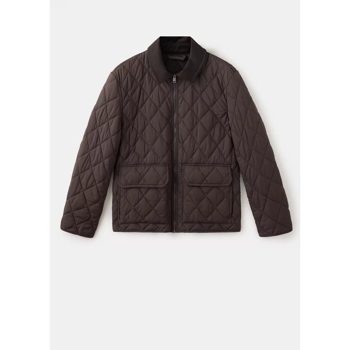 Veste matelassée hydrofuge marron, MANGO MAN