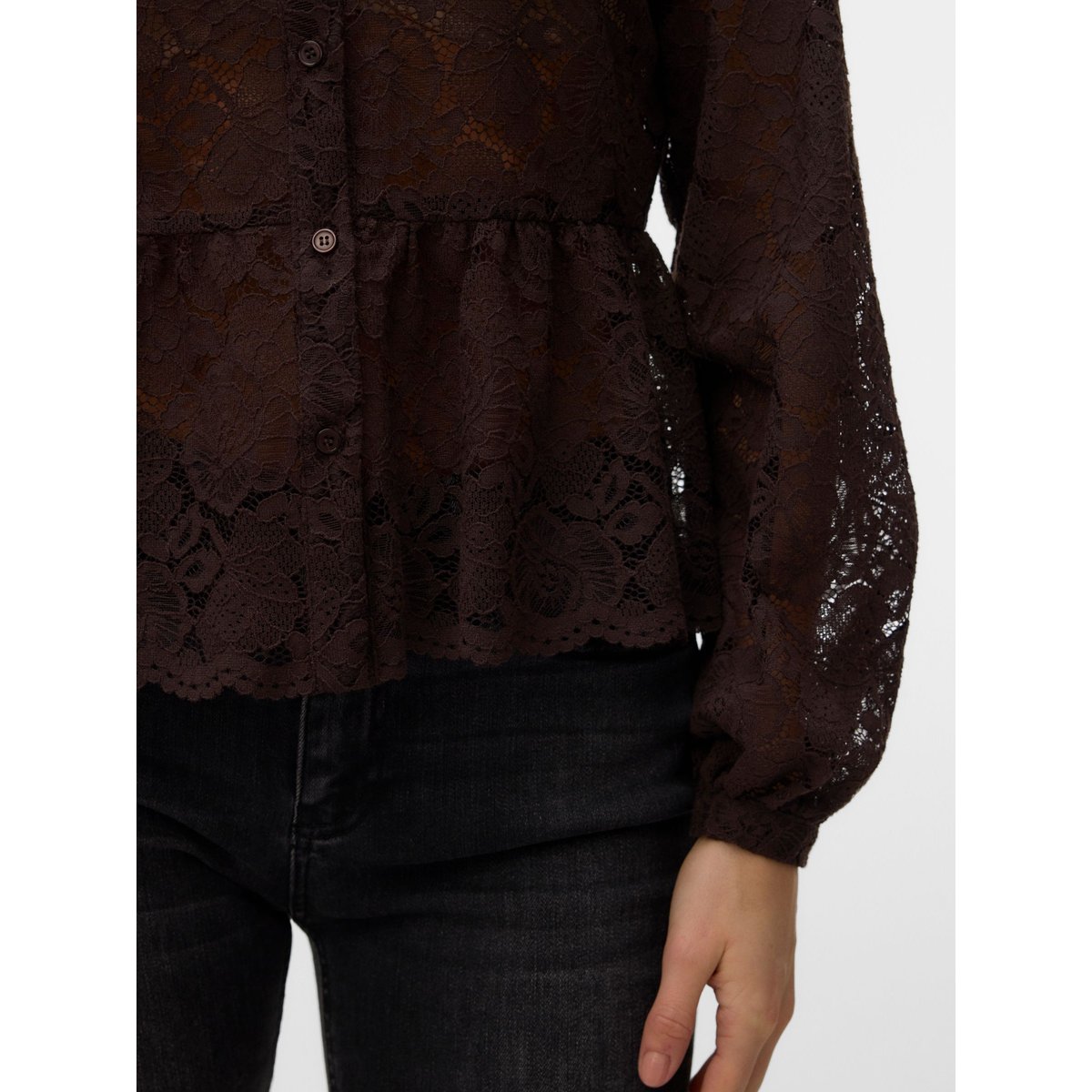 Chemise chocolate torte, VERO MODA