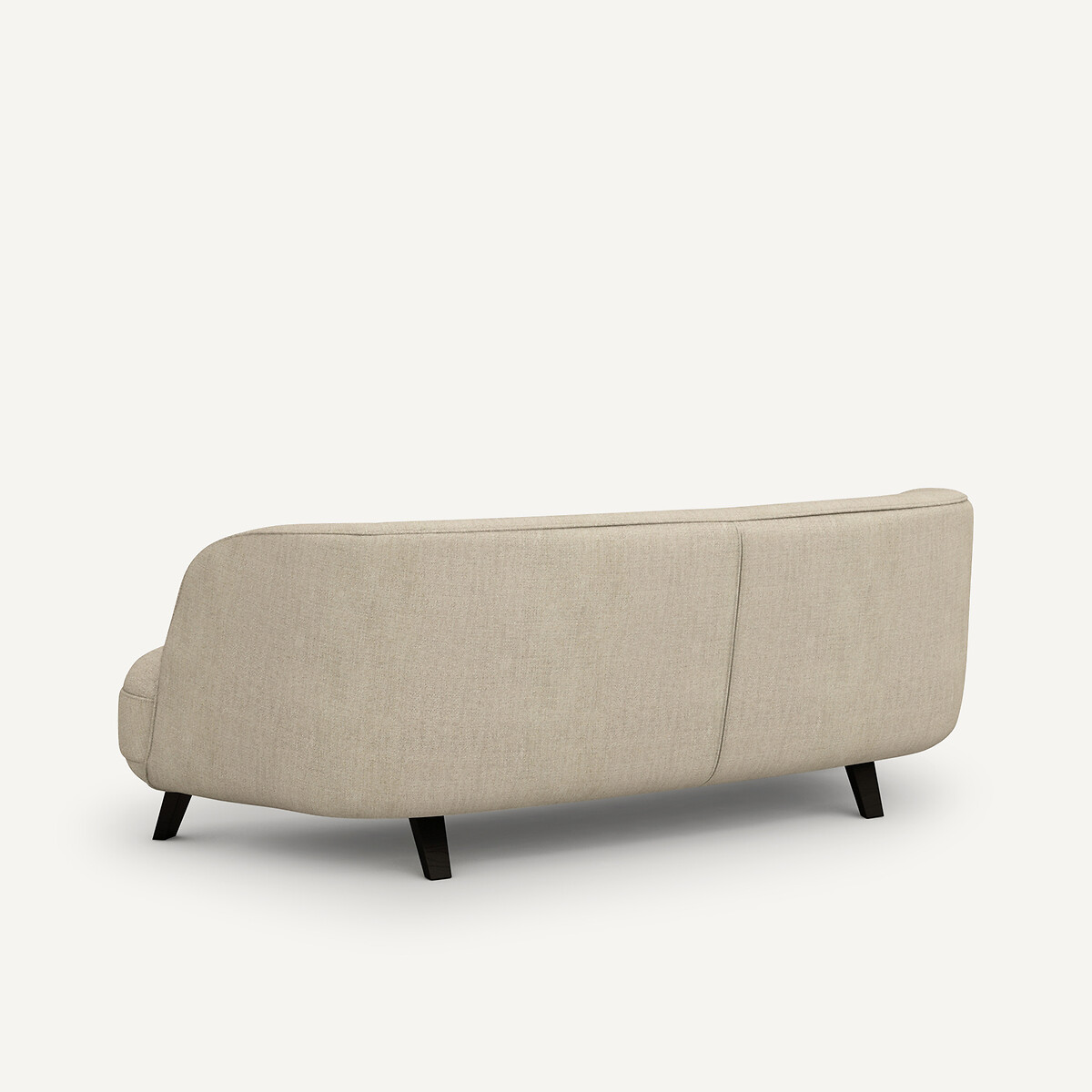 3-zitsbank in chambray linnen, ROSEBURY , ontwerp door Emmanuel Gallina naturel, AM.PM X EMMANUEL GALLINA