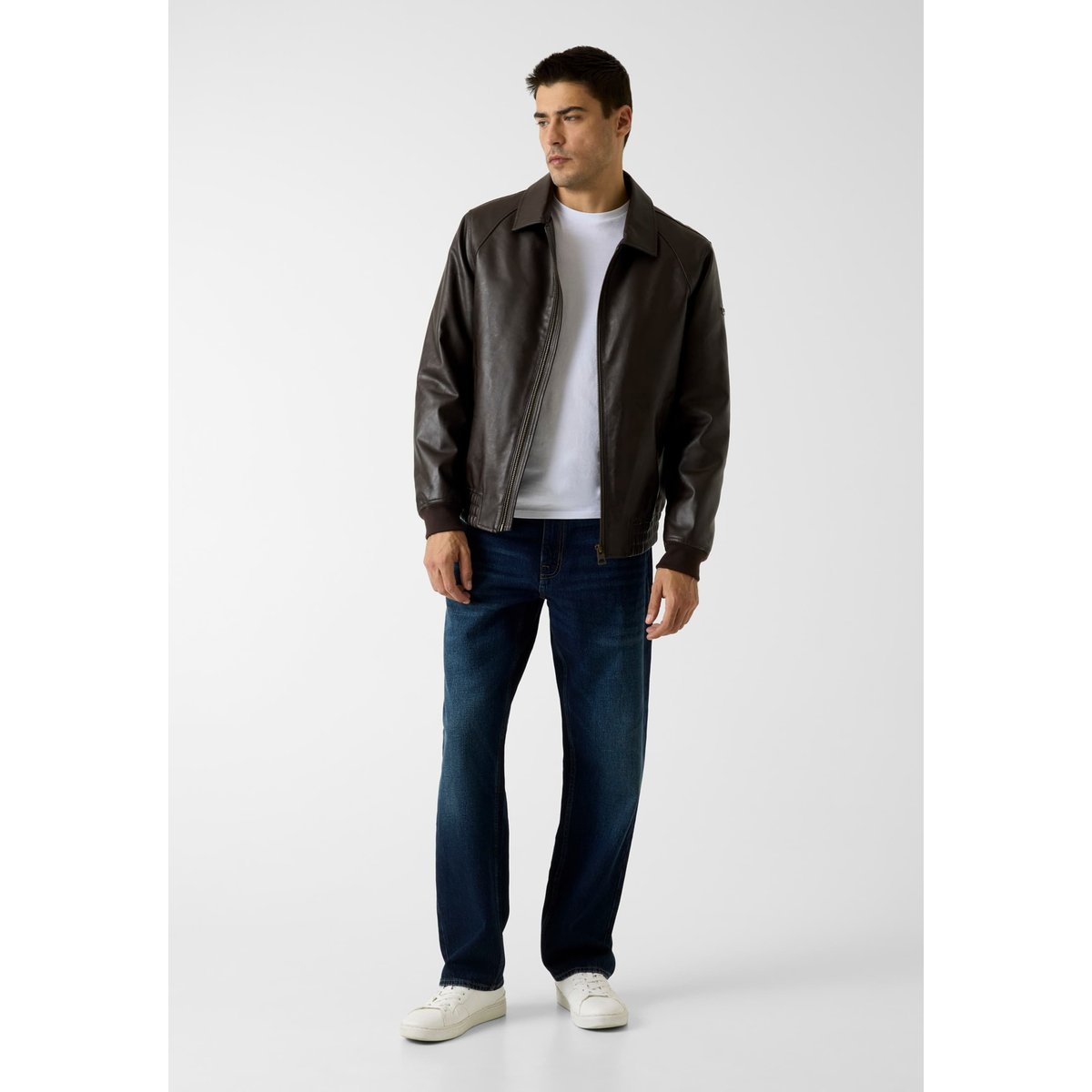 Jean Droit Damon bleu foncé, GUESS