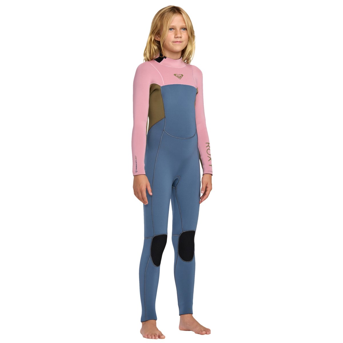 Combinaison de surf back zip 3/2MM PROLOGUE+. gris ash, ROXY