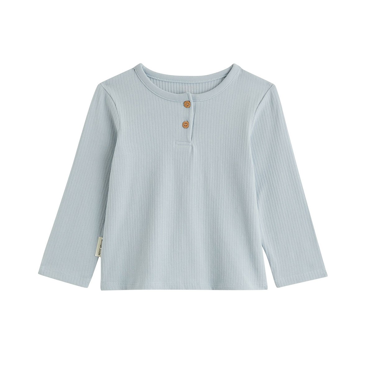Lot de 2 t-shirts enfant manches longues Voix Lactée bleu, PETIT BEGUIN
