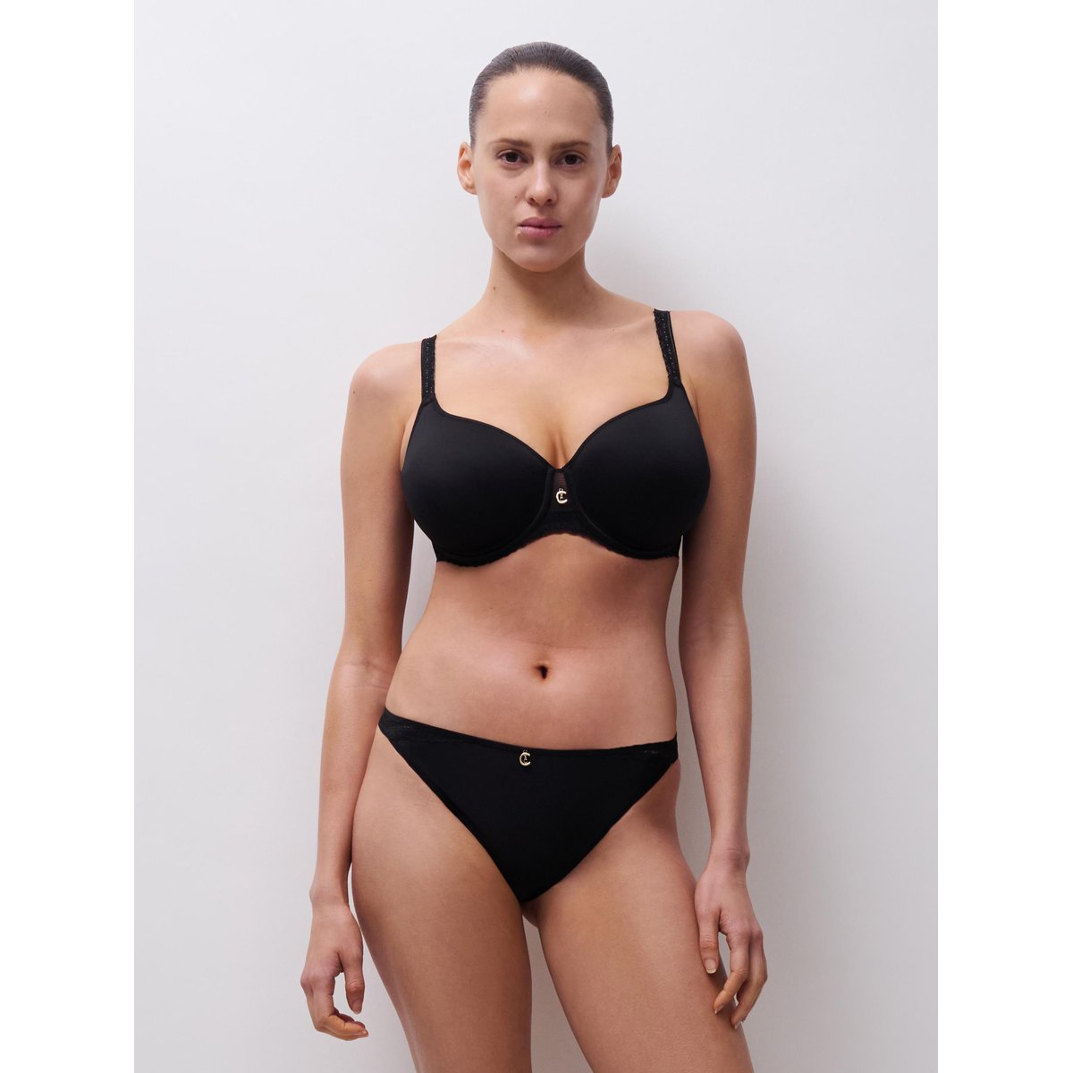 Tanga ROMANCE noir, CHANTELLE