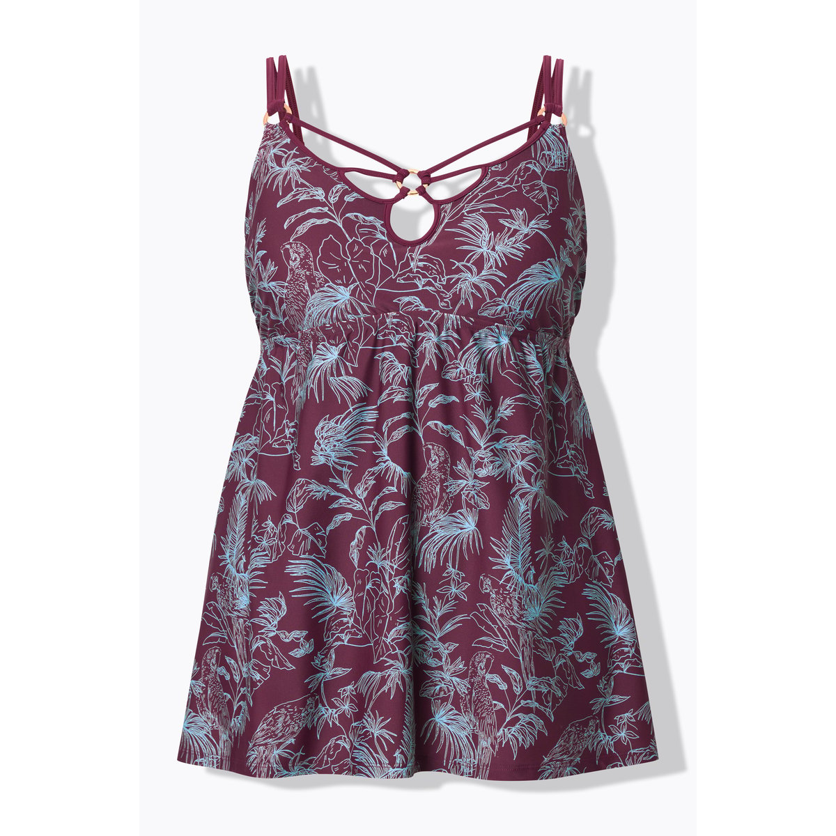 Robe de bain à bonnets souples et armatures. baie, ULLA POPKEN