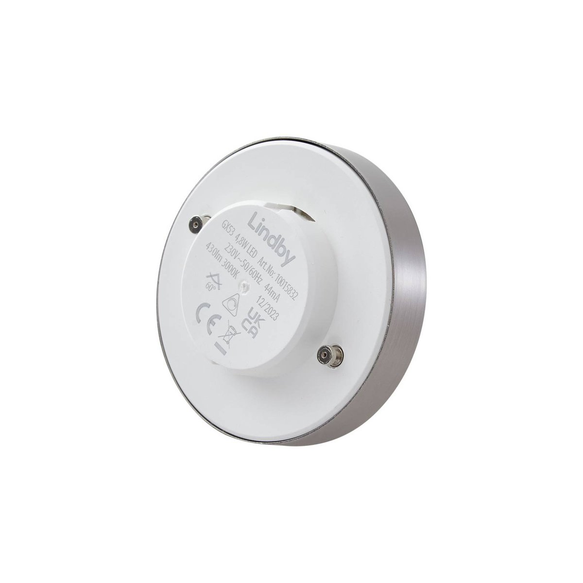 Ampoule GX53LED, Gx53 nickel, LINDBY