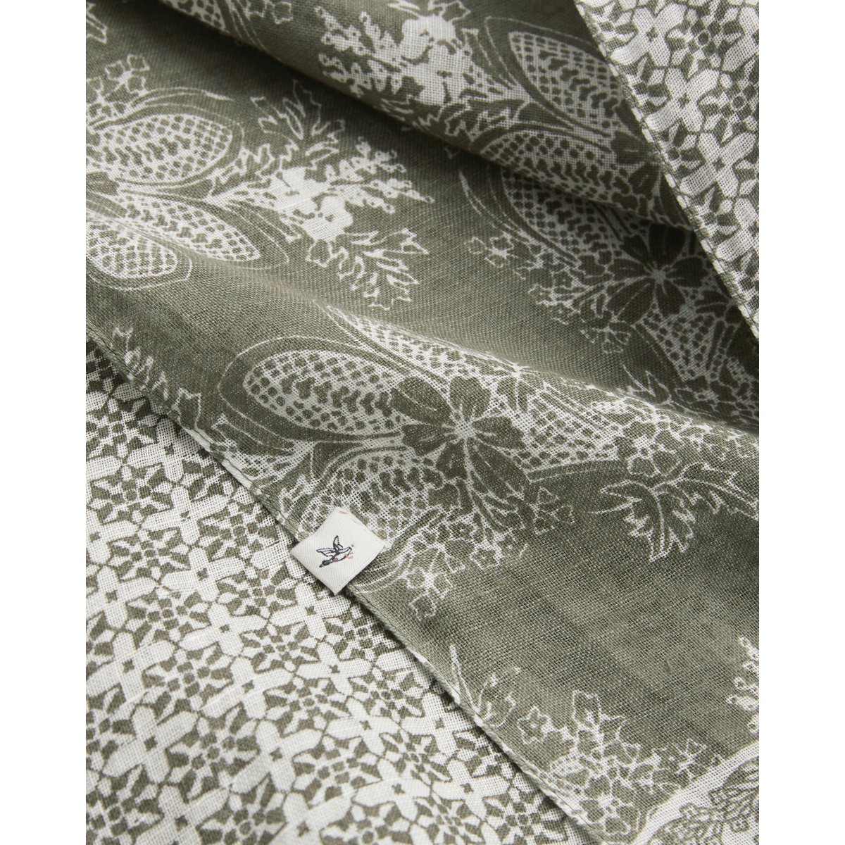 Foulard floral DAVOR vert, CHEVIGNON