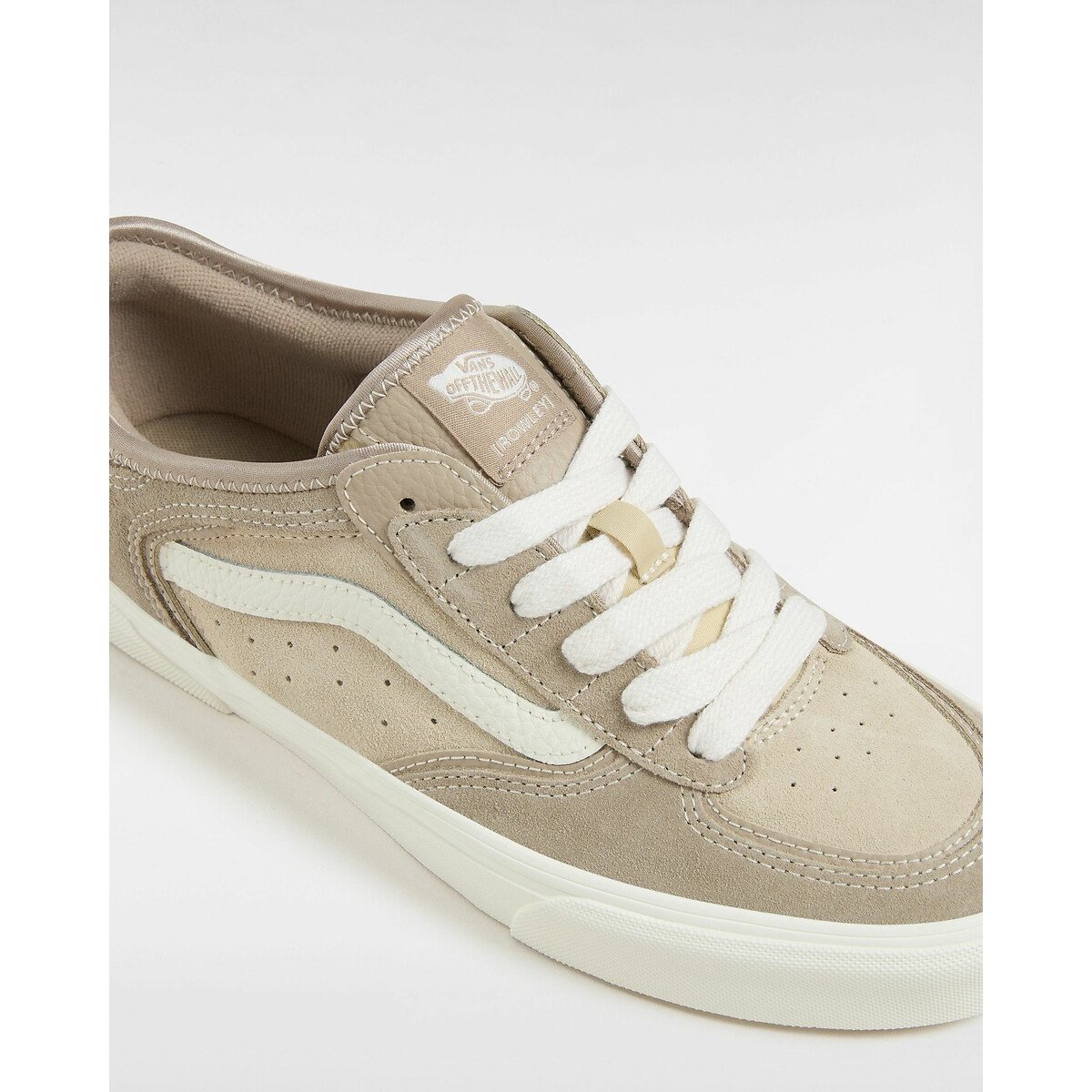 Baskets cuir Rowley Classic beige, VANS