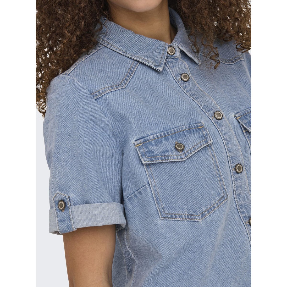 Robe En Denim light blue denim, ONLY