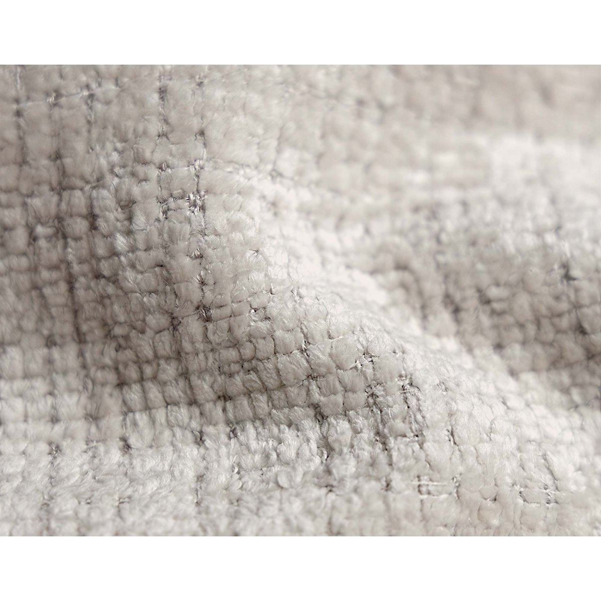 Canapé d'angle droit en velours texturé, LISON beige, BEST MOBILIER
