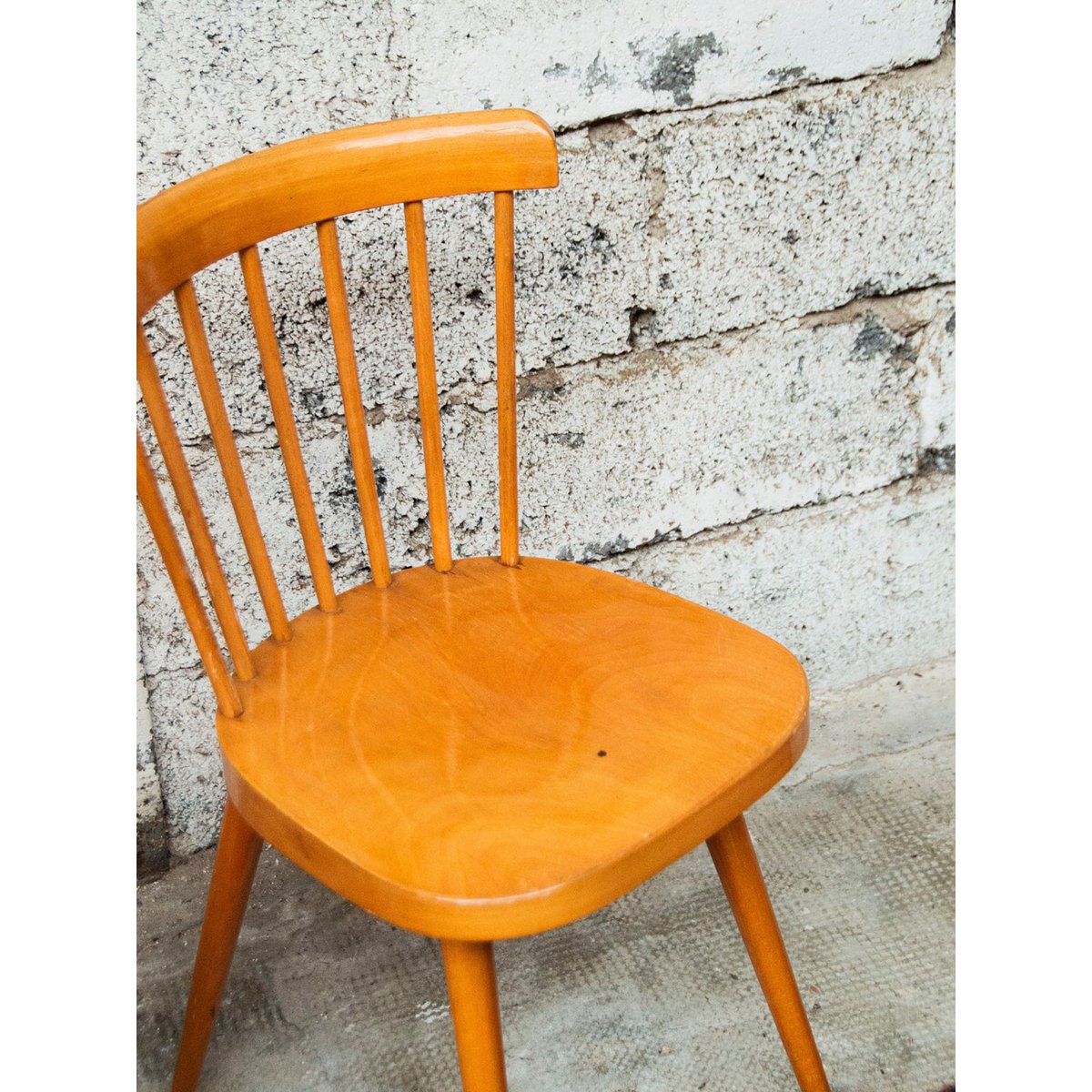 Paire de chaises style Baumann Alma N°730 - Bon état bois, DEBONGOUT