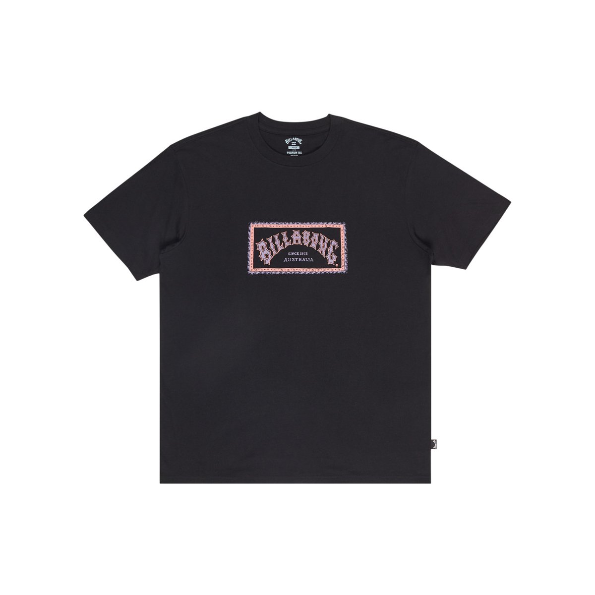 T shirt manches courtes ARCH FRAME noir black, BILLABONG