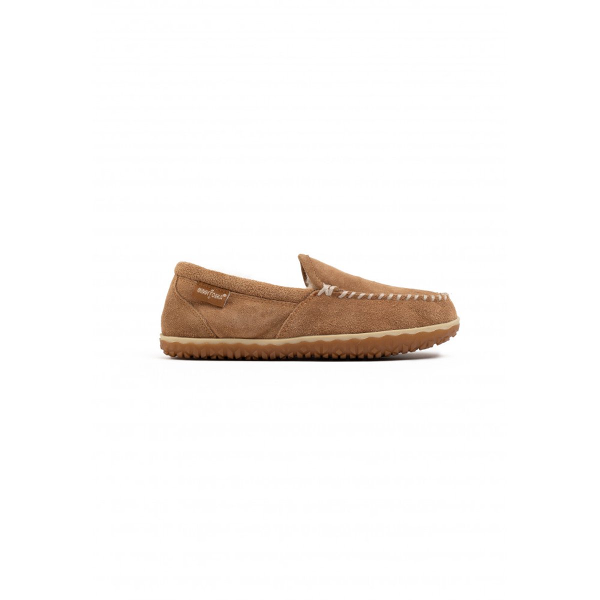 Mocassins en daim TEMPE cannelle, MINNETONKA