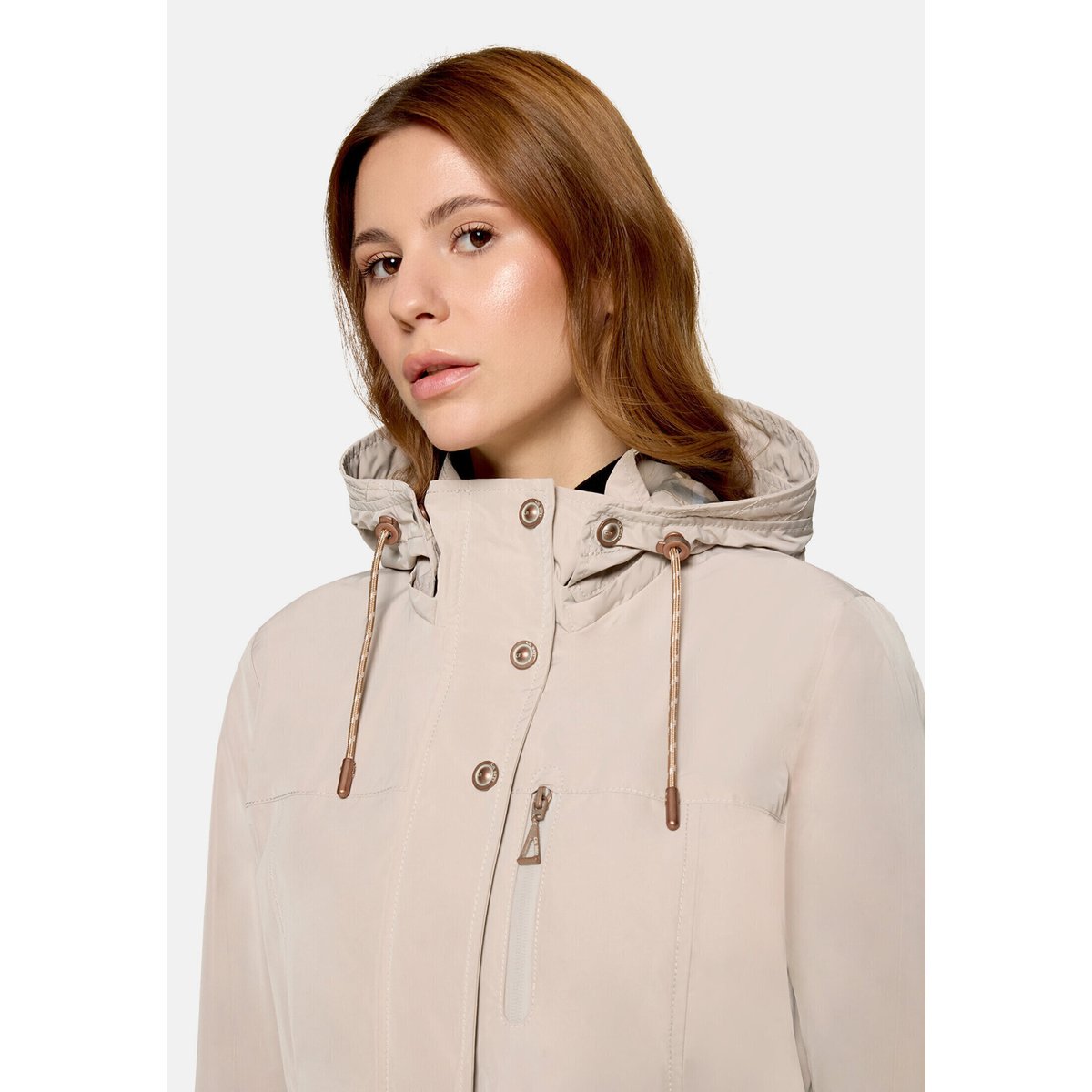 Veste d'été à capuche powder pearl, GIL BRET