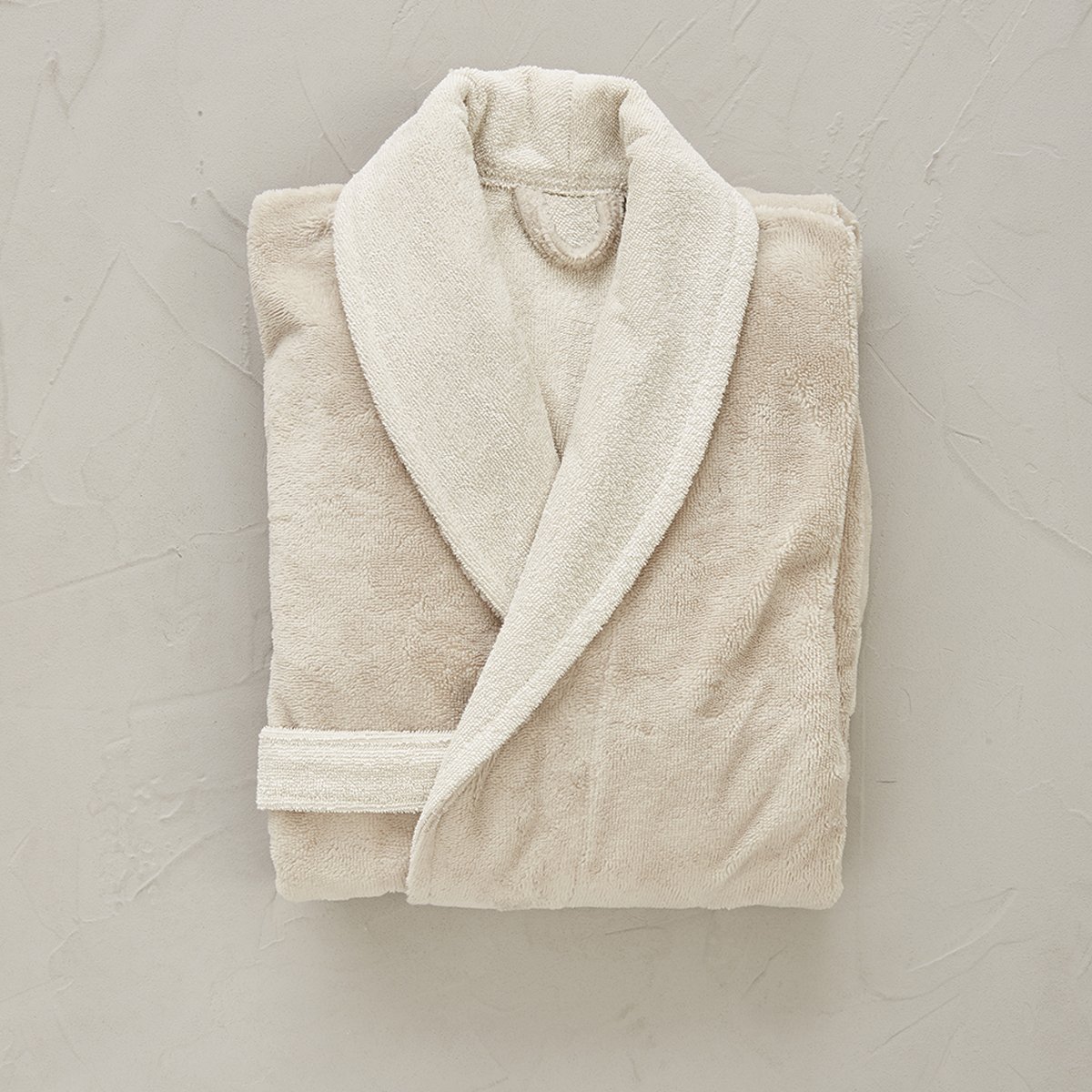 Kimono bi-matière femme naturel, SYLVIE THIRIEZ