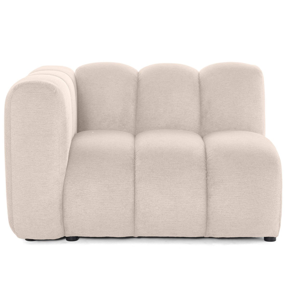 Module d'assise gauche - DEBBIE beige, BEST MOBILIER