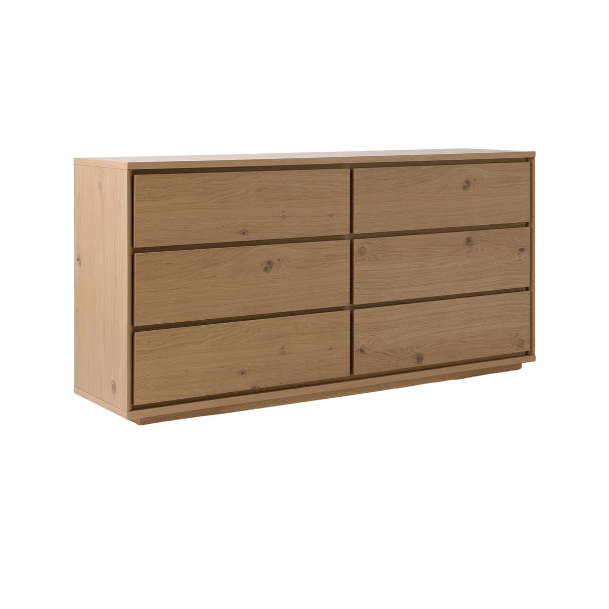 Commode 6 tiroirs bois - ALBIN bois clair, CAMIF