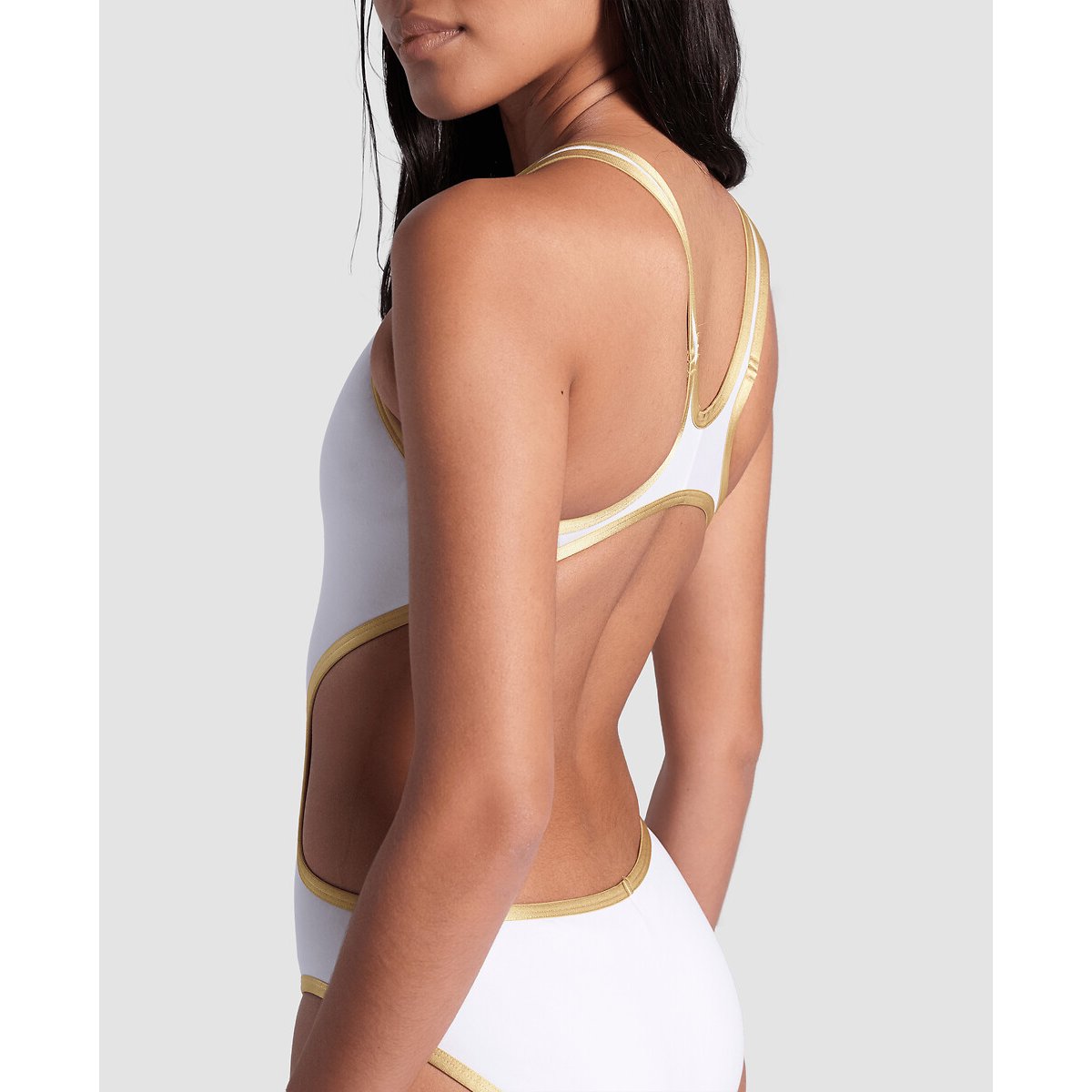 Maxlife Eco Pool Swimsuit white/gold-coloured, ARENA