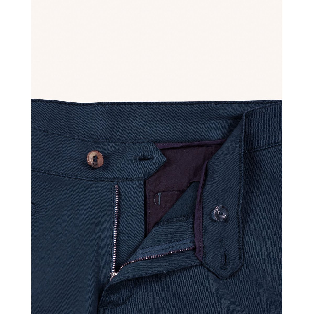 Pantalon coton BRIX bleu marine, FAGUO