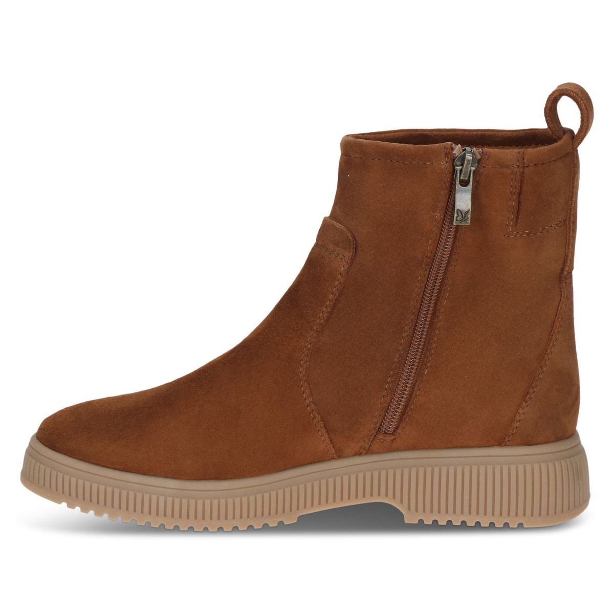 Bottine en cuir marron cognac, CAPRICE