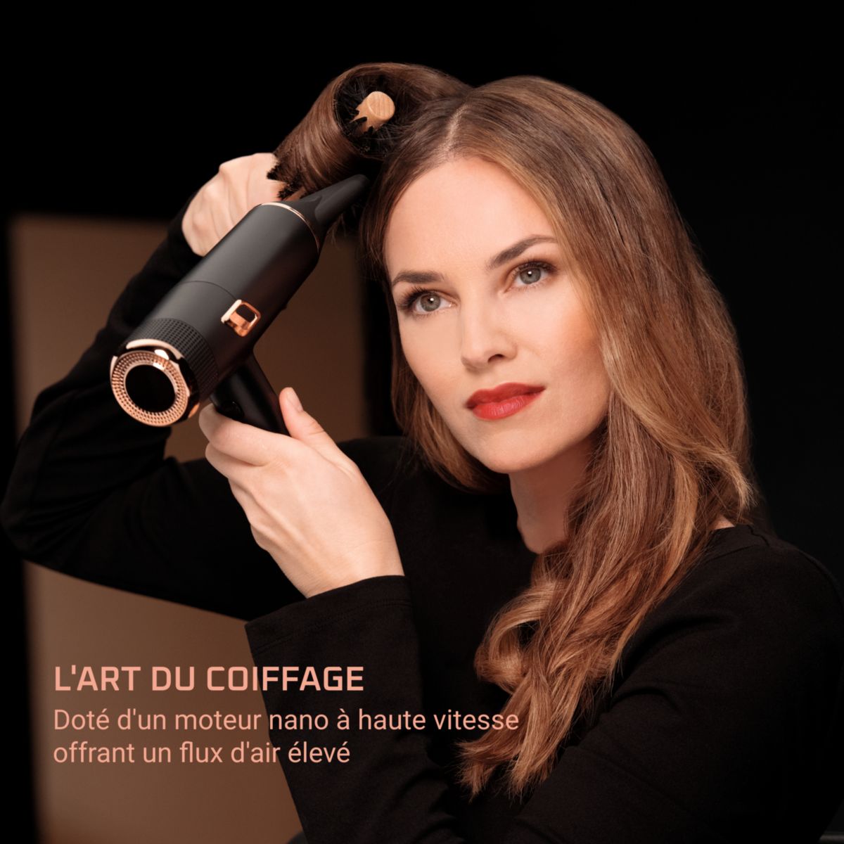Sèche cheveux professionnel Maestria CV9920C3 noir et cuivrã©, CALOR