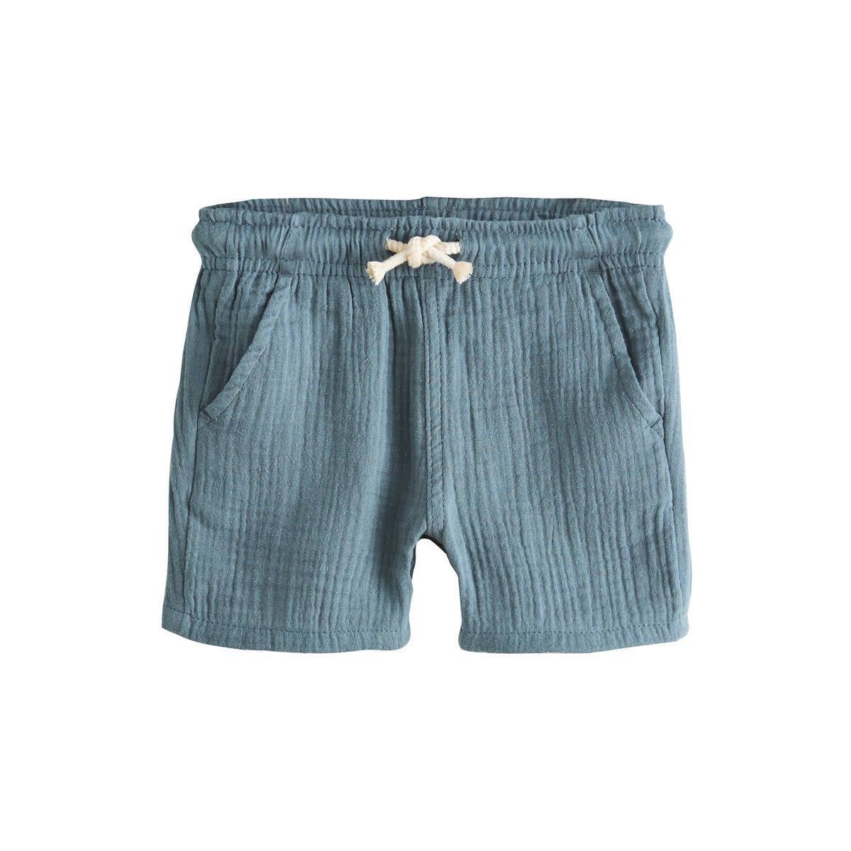 Short texturé doux à enfiler, lot de 5 neutre/marron/rouge/bleu/vert sauge, NEXT