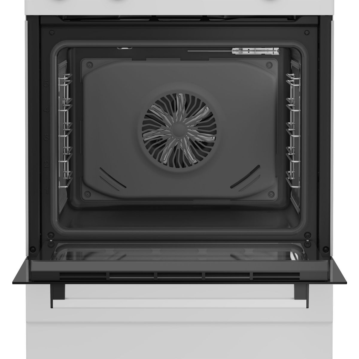 Cuisinière induction FBMA69100WC couleur unique, BEKO
