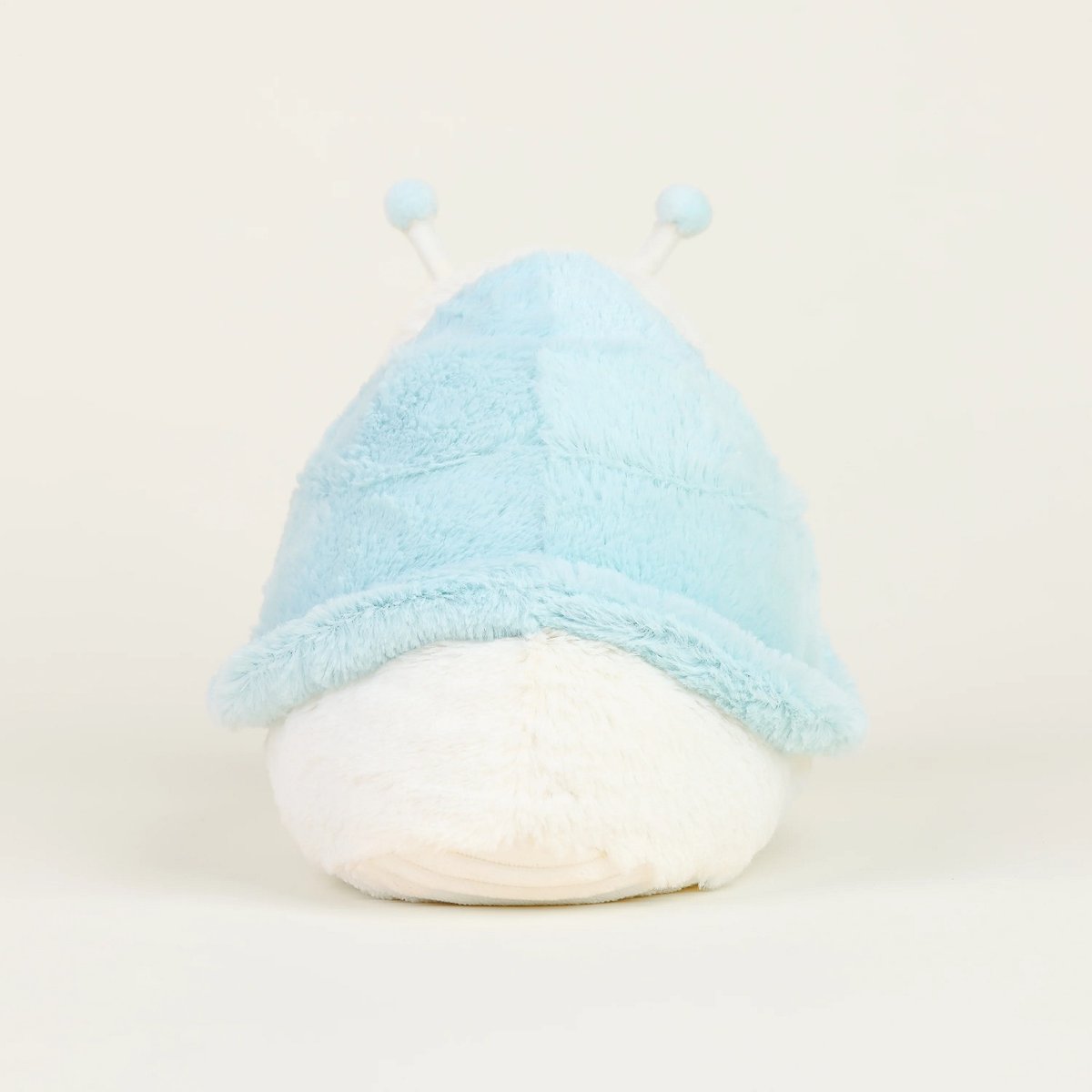 Peluche Bouillotte Escargot blanc et bleu, WARMIES