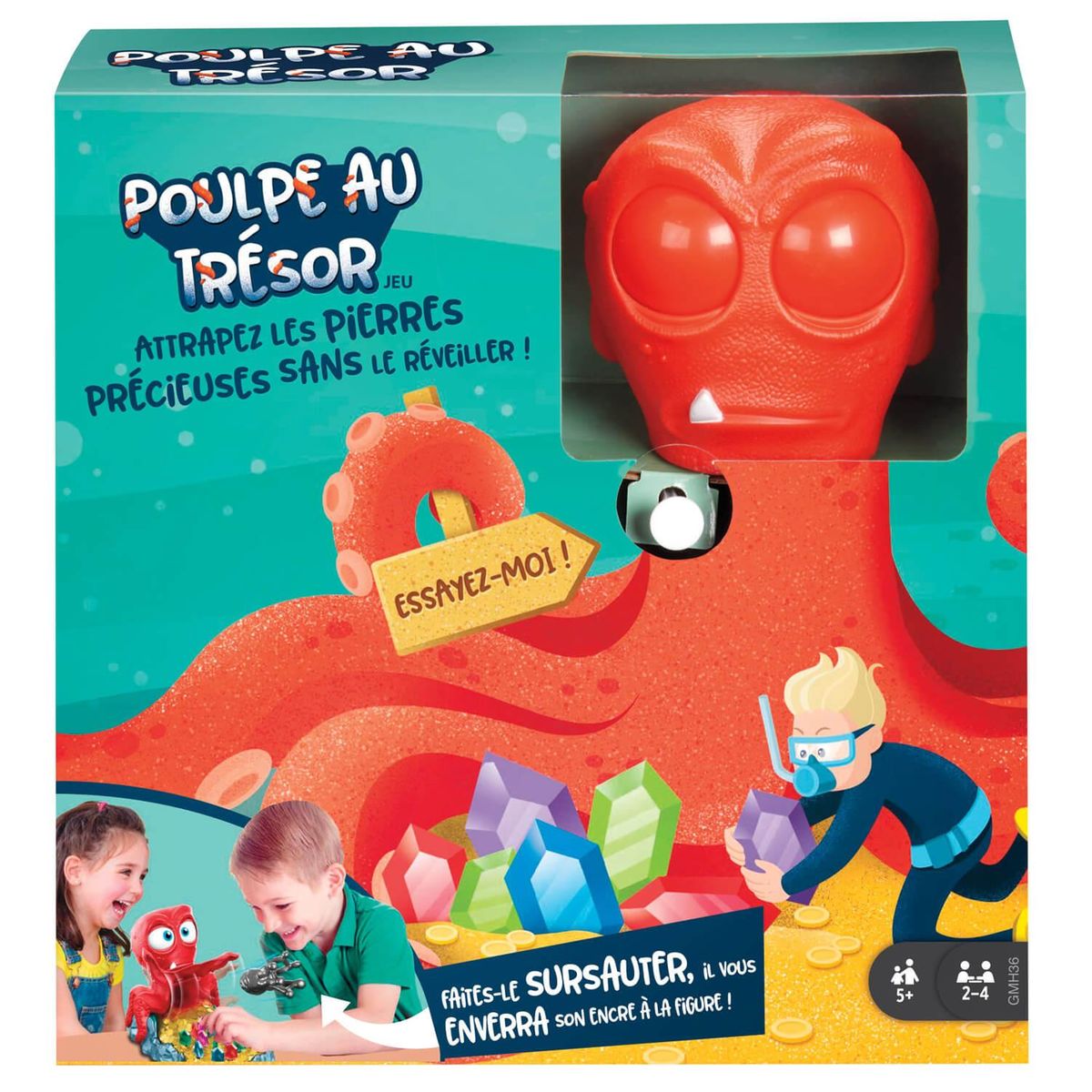 Poulpe Au Trésor couleur unique, MATTEL