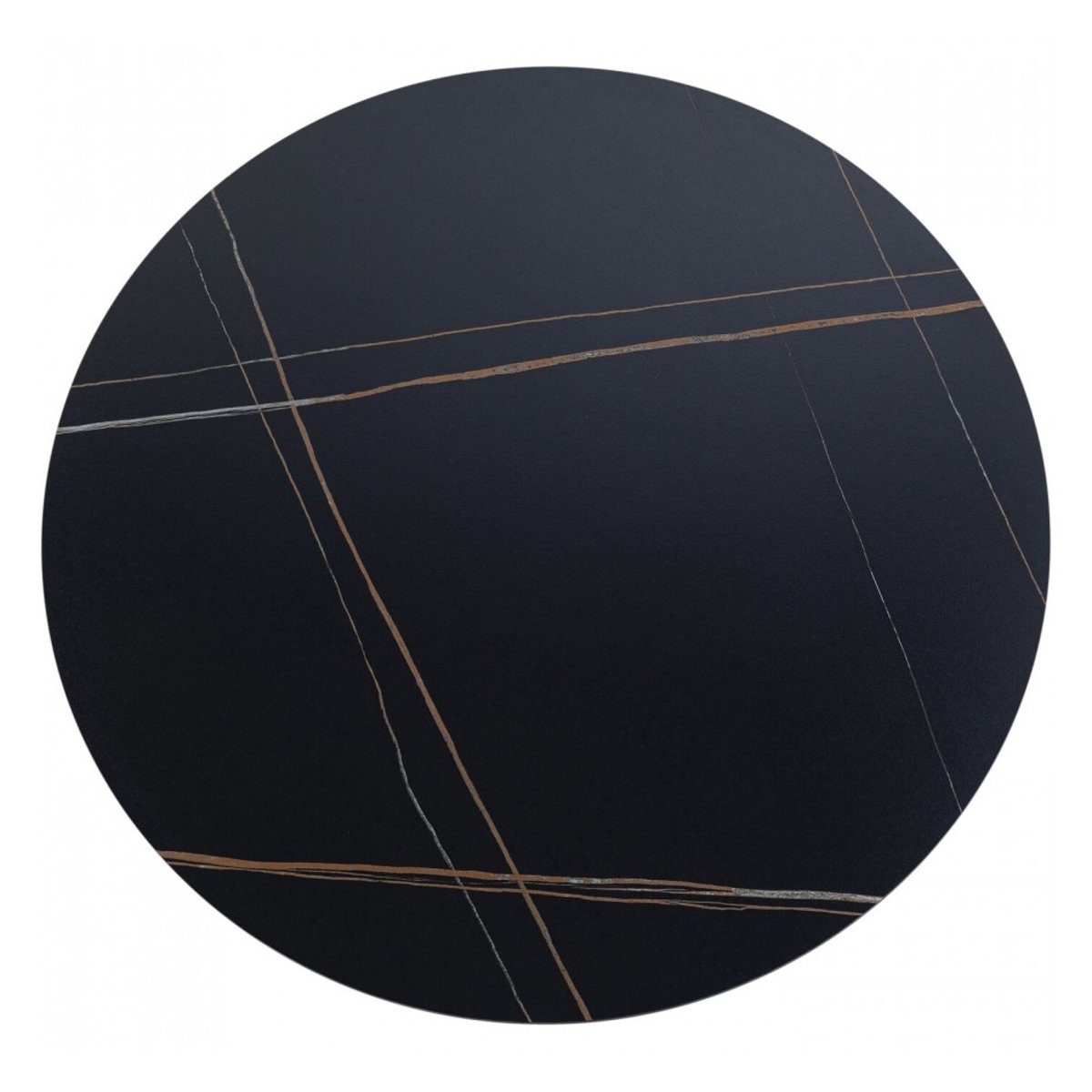 Plateau de table rond, INVITATION grès noir, KARE DESIGN