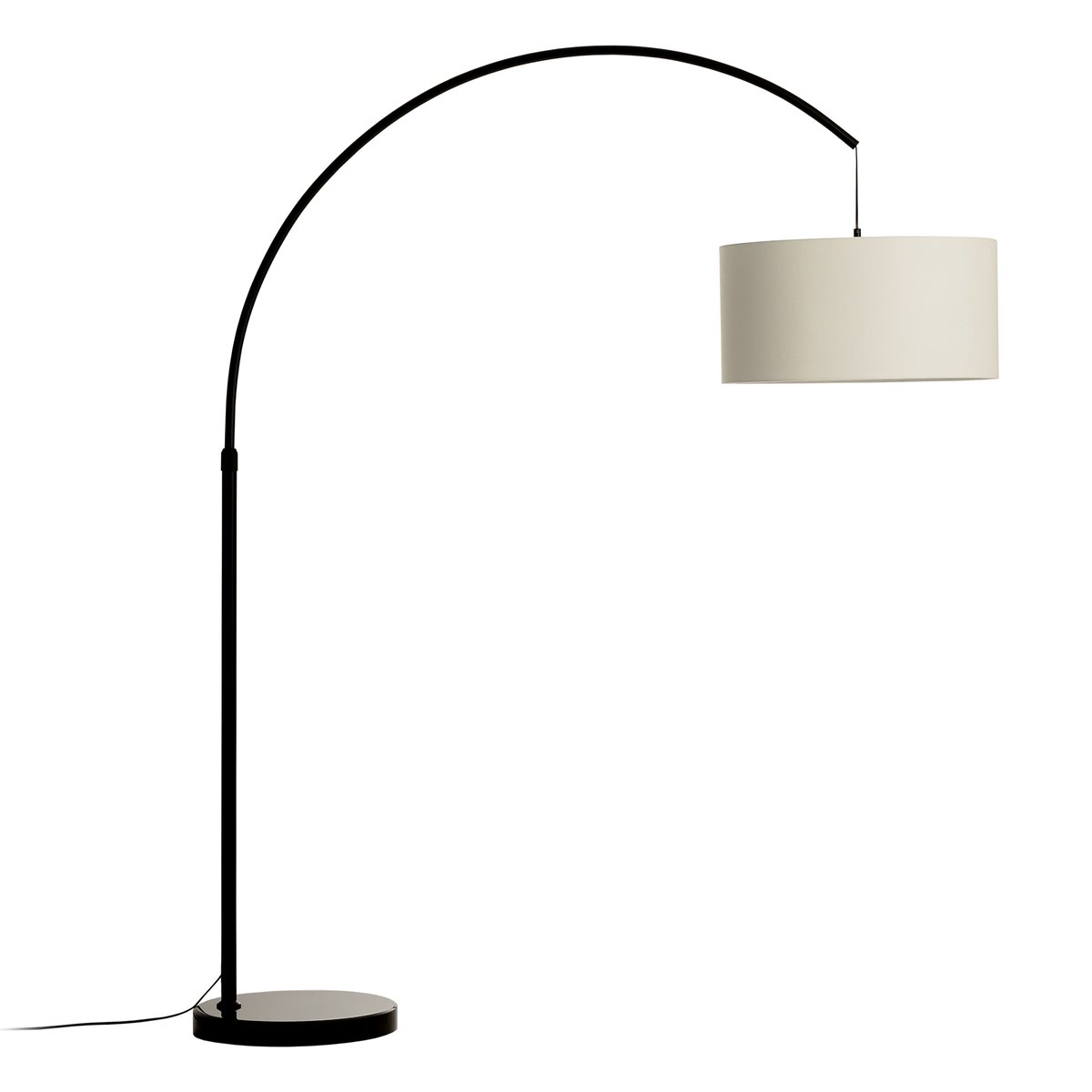 Lampe sur pied Métal - BLANE blanc, KENAY