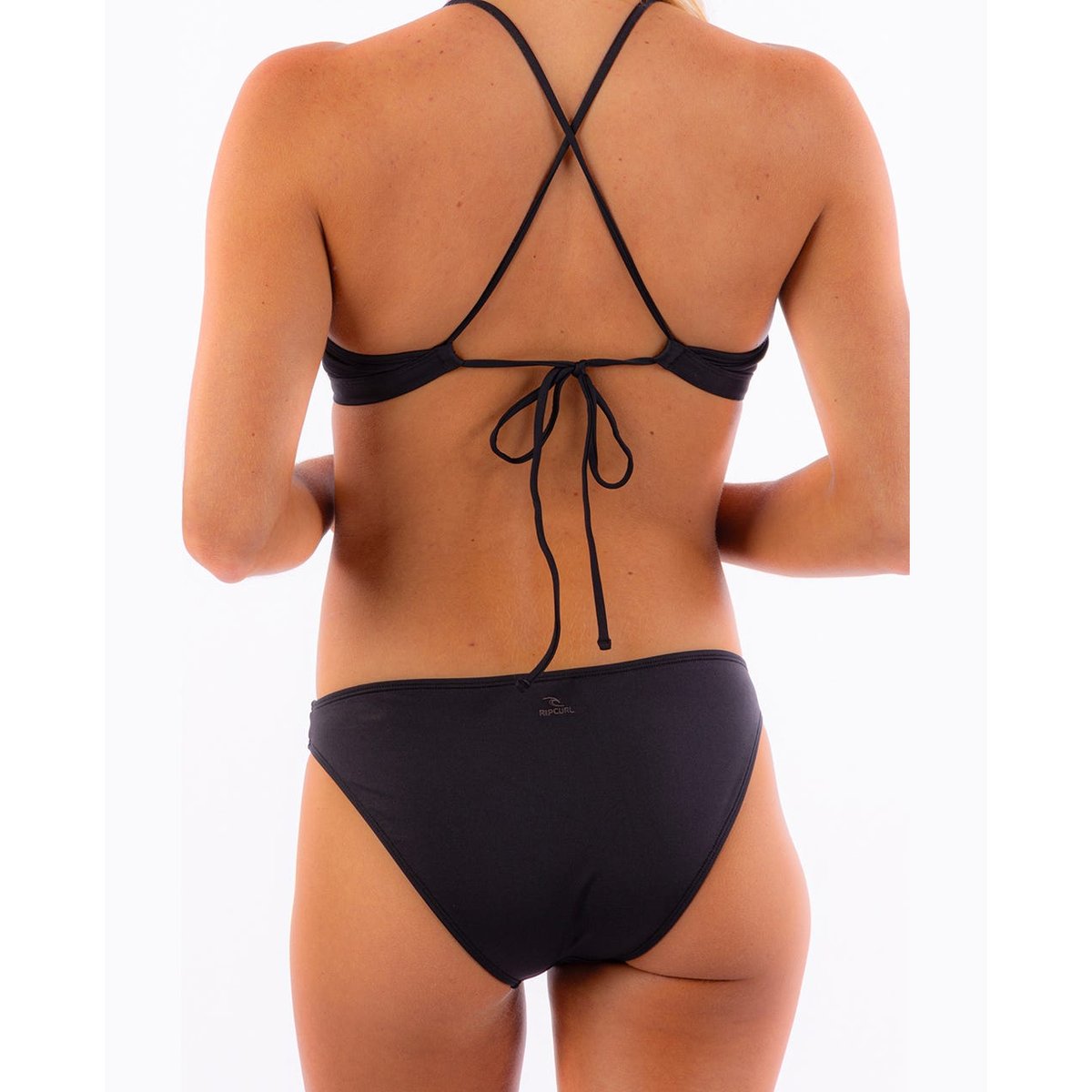 Bas de bikini culotte AZ noir, RIP CURL