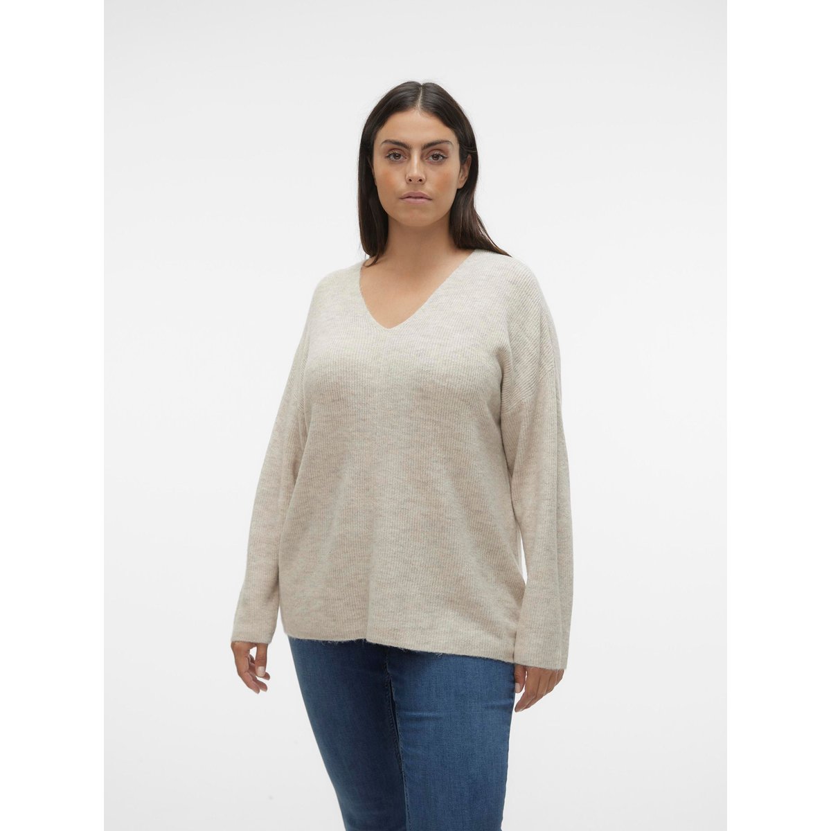 Pull En Maille birch, VERO MODA