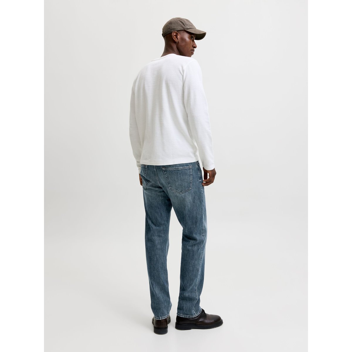 Jean Coupe Décontractée dark blue denim 1, JACK & JONES