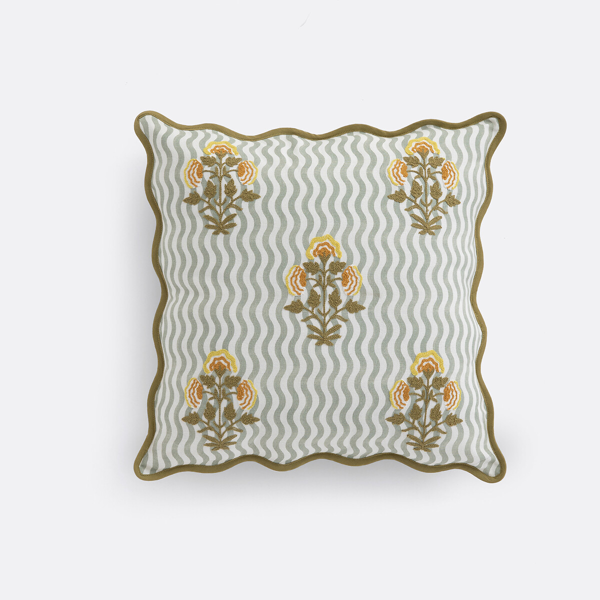 Copricuscino 45x45 cm, cotone, JANI multicolore, LA REDOUTE INTERIEURS