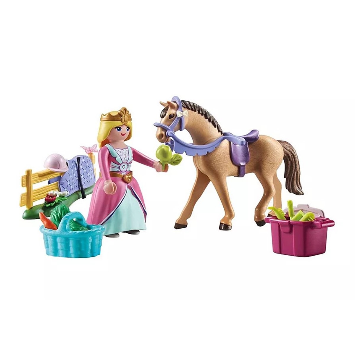 Magic e cavalière, cheval et matériel équestre multicolore, PLAYMOBIL