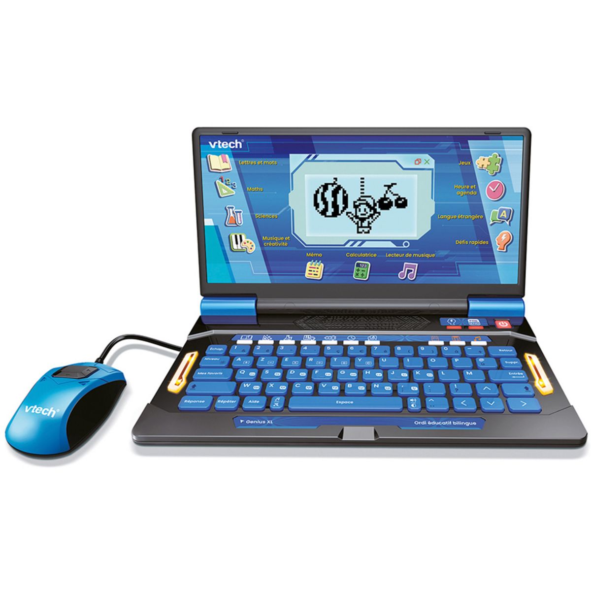 Jeu éducatif Genius XL Ordi éducatif bilingue couleur unique, VTECH