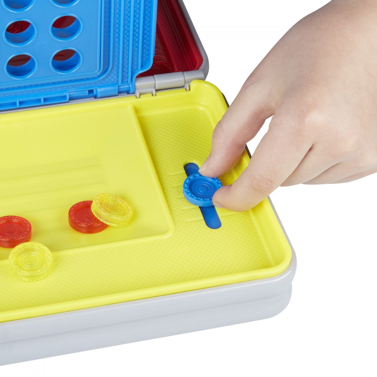 Puissance 4 - Jeu De Societe Road Trip - Jeu De Voyage couleur unique, HASBRO
