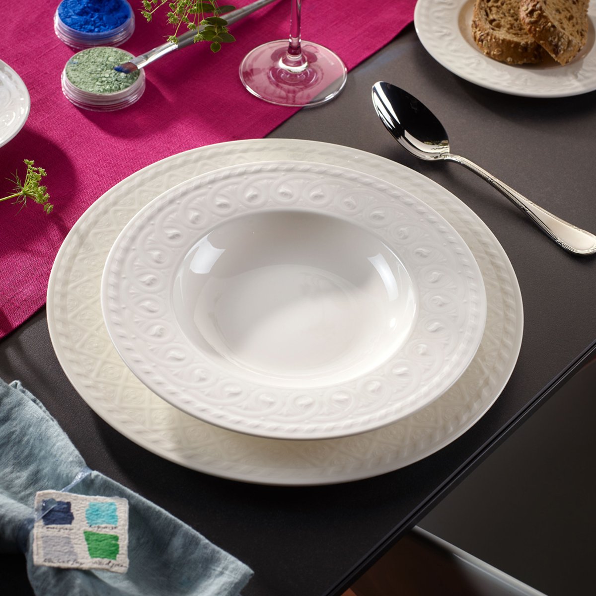 Assiette Creuse CELLINI blanc, VILLEROY & BOCH