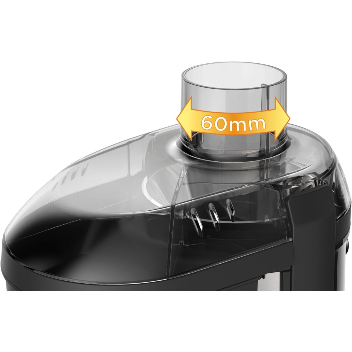 Centrifugeuse Frutélia plus JU420D10 noir/inox, MOULINEX