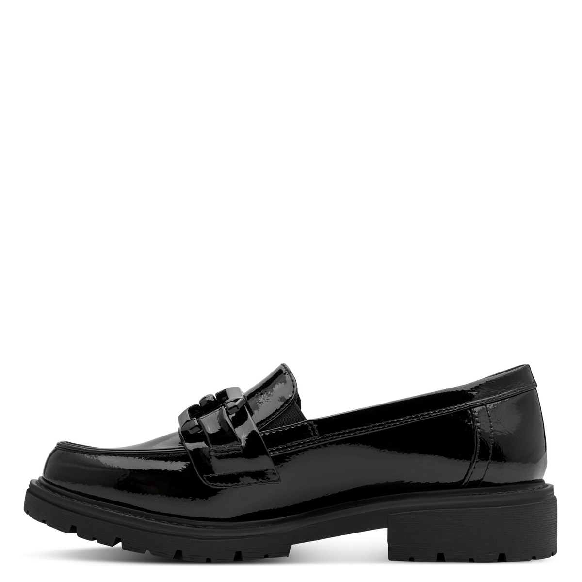 Slipper à talon noir, JANA
