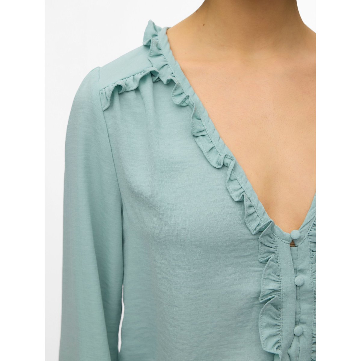 Chemise gray mist, VERO MODA