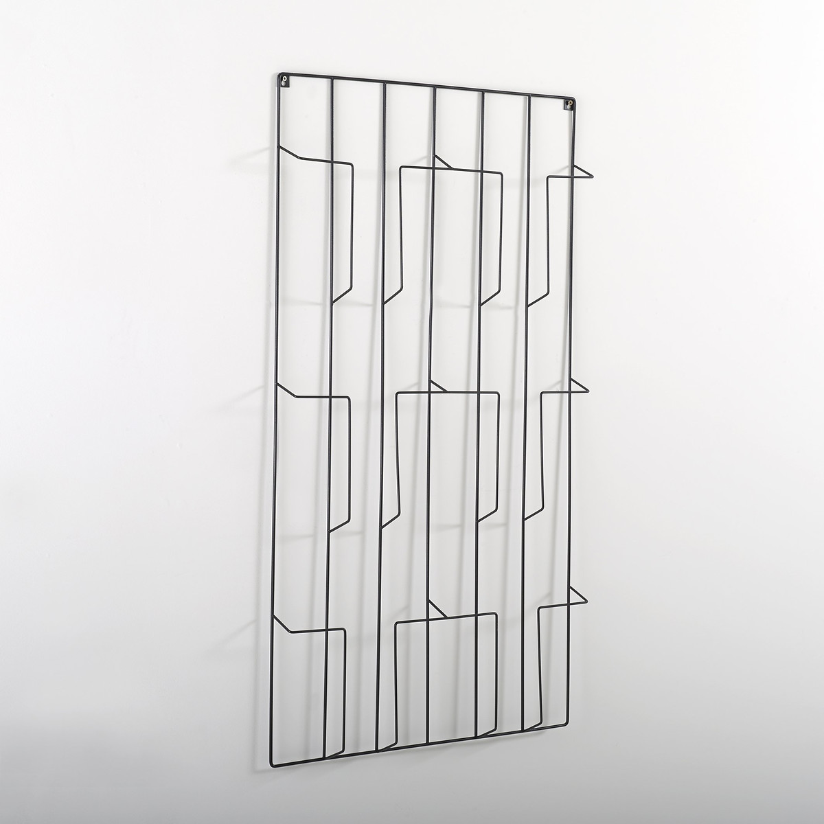 Revistero de pared Niouz negro, LA REDOUTE INTERIEURS
