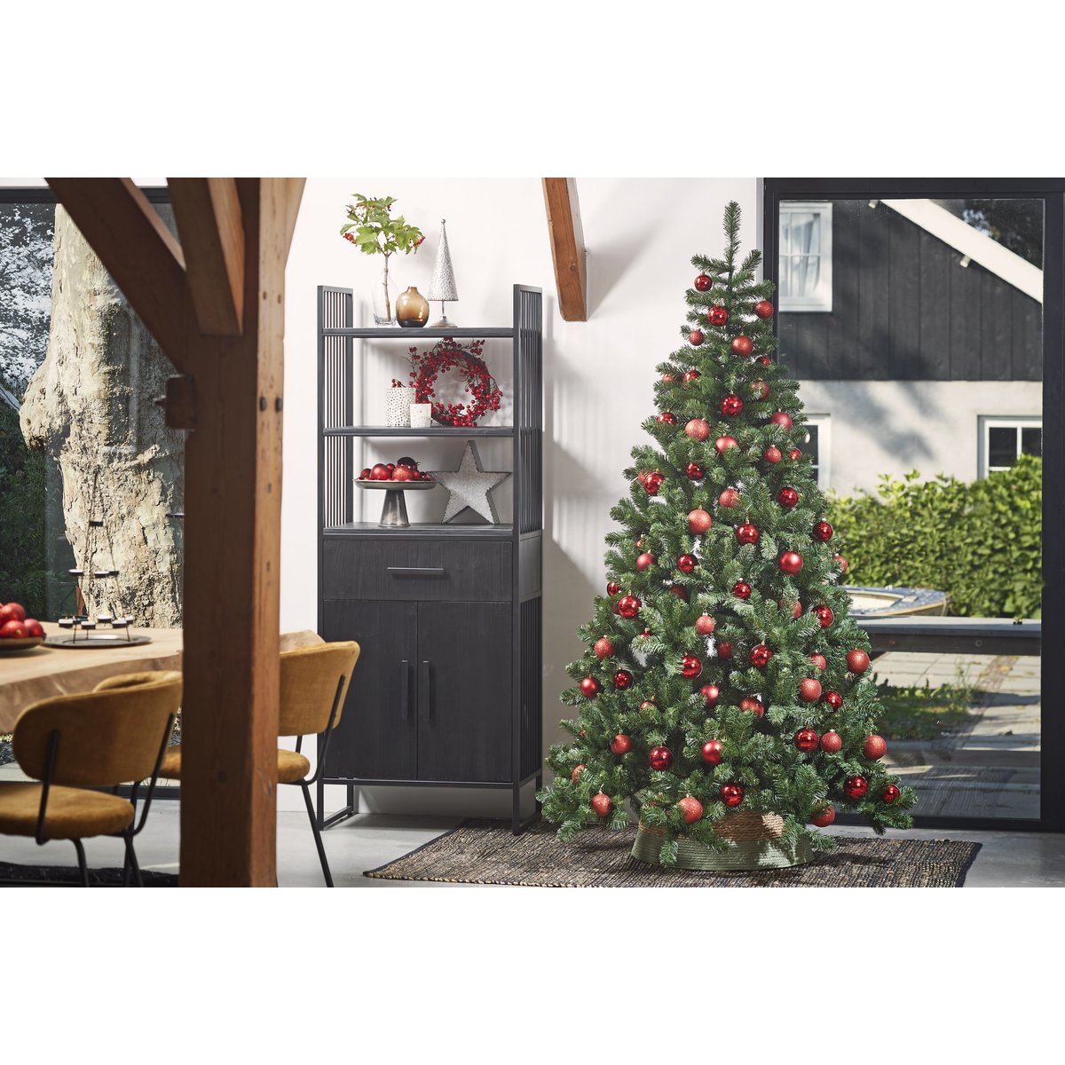 Sapin de Noël artificiel H215 cm TUSCAN vert, TRIUMPH TREE