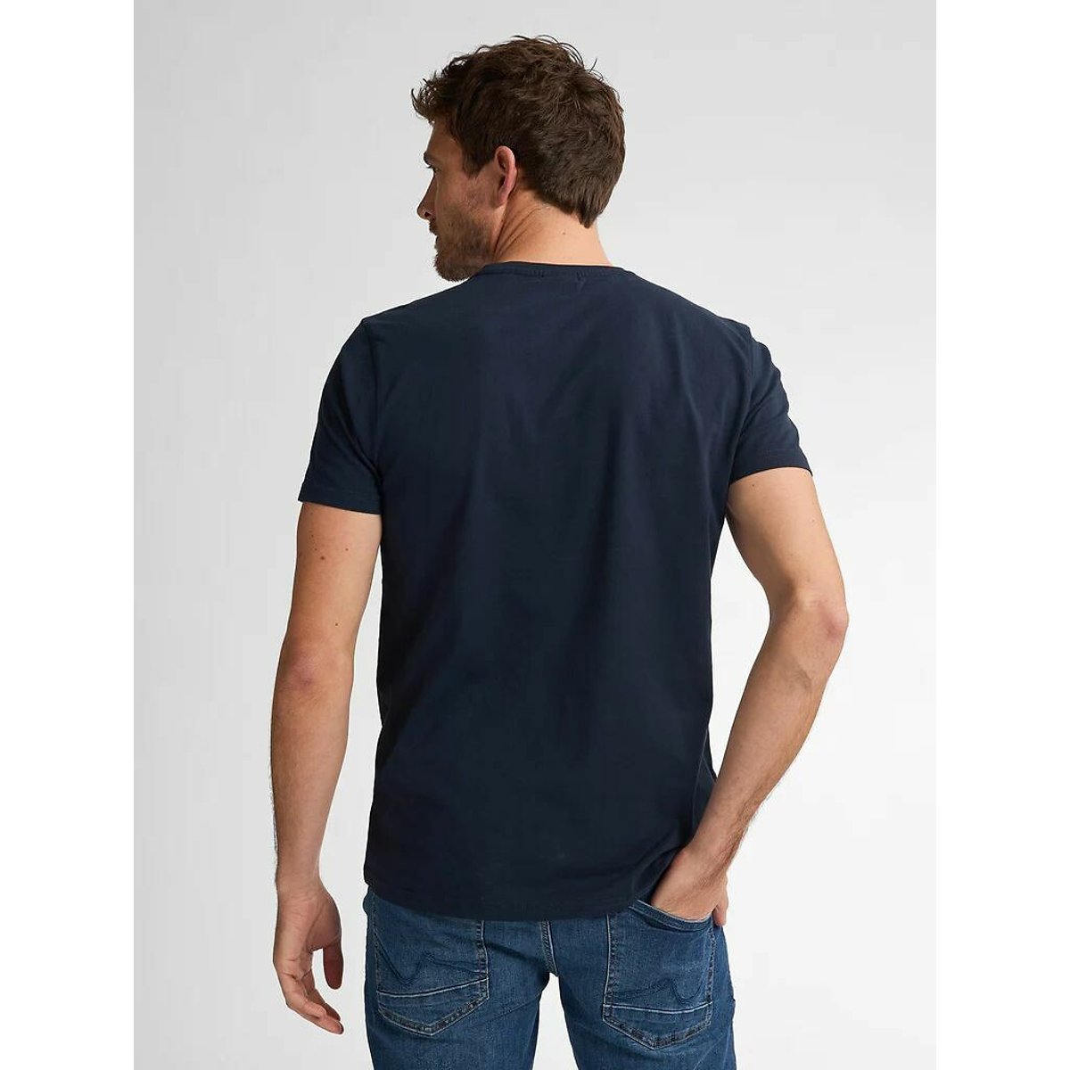 Plain T-Shirt navy blue, PETROL INDUSTRIES