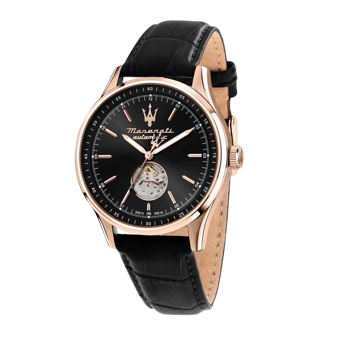 Montre analogique SORPASSO noir, MASERATI