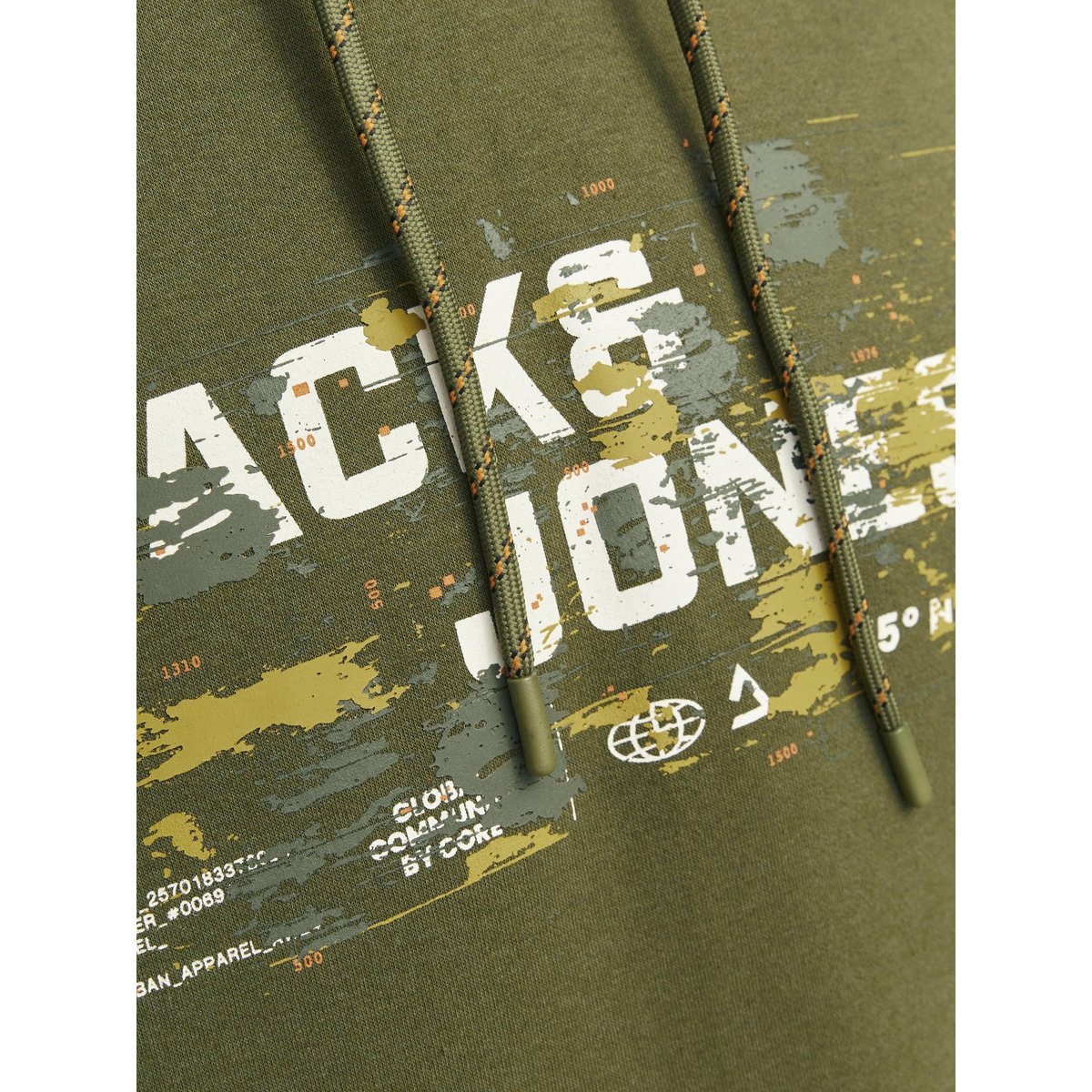Sweat À Capuche verte - cypress, JACK & JONES