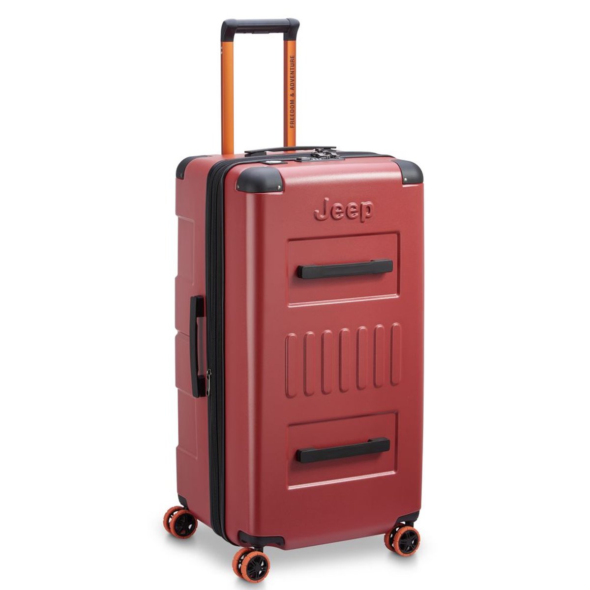 Valise XXL JH002B piment, DELSEY PARIS