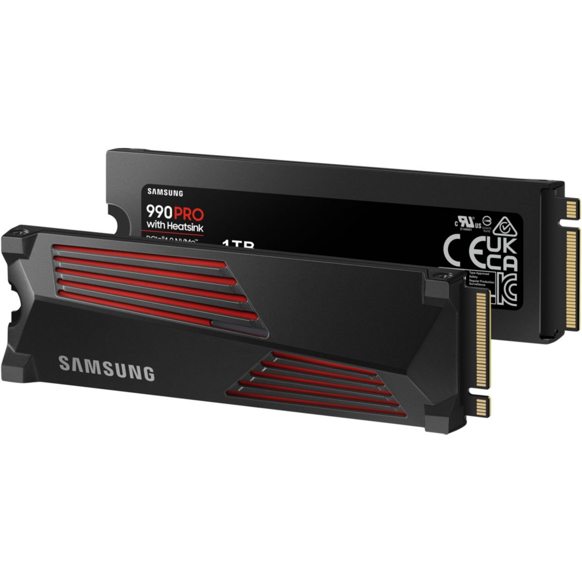 Disque SSD interne 1To 990 Pro avec dissipateur pour PS5 couleur unique, SAMSUNG